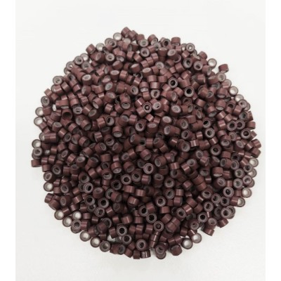 *Maroon- 1000pc silicone lined micro rings