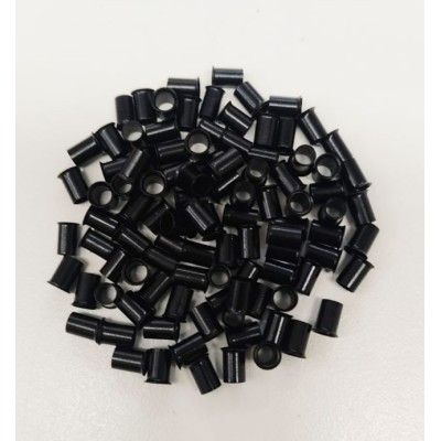 *Black -small bag 100pc long copper micro rings