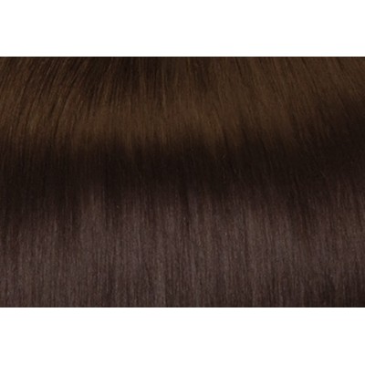 Color 4 45cm 60g basic 100% Indian remy velcro ponytail