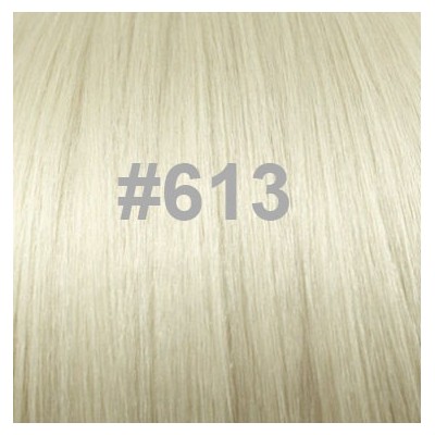 Color 613 35cm 60g basic 100% Indian remy velcro ponytail