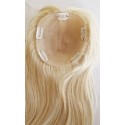 Color 60-613 15x16 (50-55cm long) Crown topper. Full silk base,100% Indian remy human hair