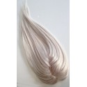 Color1001A 15x16 (50-55cm long) Crown topper. Full silk base,100% Indian remy human hair