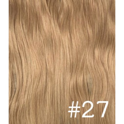 Color 27 15x16 (50-55cm long) Crown topper. Full silk base,100% Indian remy human hair