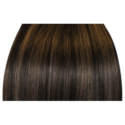 Color 1B-30 35cm 60g volumiser 100% Indian remy one piece clip in hair