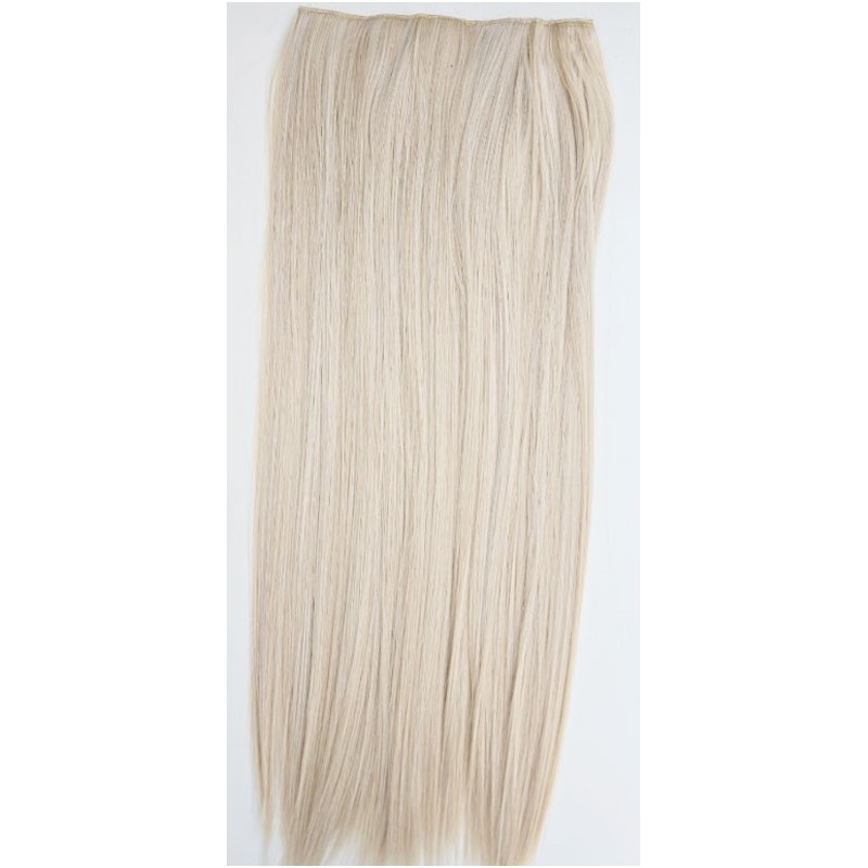 *60M18 Straight, Easy flip XXL Synthetic halo hair extensions 60cm