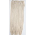 *60M18 Straight, Easy flip XXL Synthetic halo hair extensions 60cm