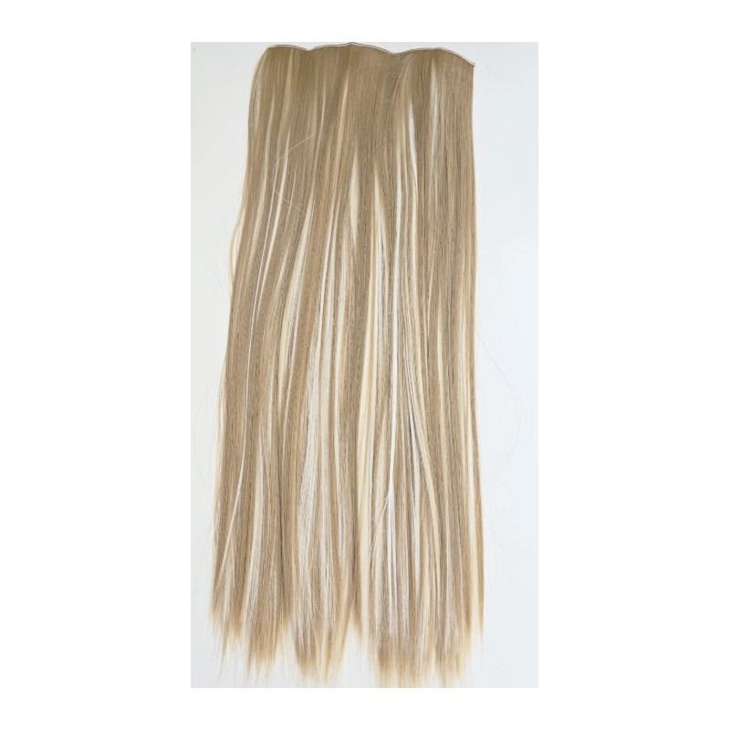 *18H60 Straight, Easy flip XXL Synthetic halo hair extensions 60cm