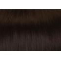 Straight color 2 35cm (14") XXL 7pc clip in -  100% Brazilian remy human hair