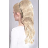 *24-613 Light blonde mix, Wavy, Claw clip synthetic ponytail
