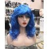 Party sale! Long w vy party wig - blue