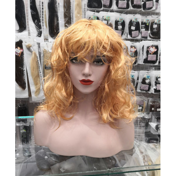 Party sale! Long wavy party wig - strawberry blonde