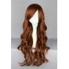 Light auburn brown long fringe wavy cosplay wig  (color 30)