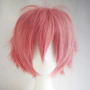 Short cosplay wig- Rosy pink (k049-9)