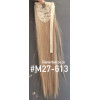 *M27-613 Golden mix blonde, tie on straight ponytail 55cm by ProExtend
