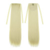 *613 Platinum blonde, tie on straight ponytail 55cm by ProExtend