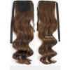 *6 Chestnut Brown color, tie on wavy ponytail 55cm by ProExtend