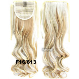 *16-613 Mix blonde, tie on wavy ponytail 55cm by ProExtend