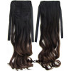 Ombre *1-8 light brown, tie on wavy ponytail 55cm by ProExtend
