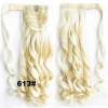 *613 Platinum blonde, velcro wavy pon tail 55cm by ProExtend