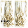 *24   613 Blonde mix, velcro wavy ponytail 55cm by ProExtend