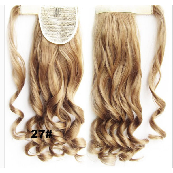 *27  Strawberry blonde,  elcro  avy ponytail 55cm by ProExtend