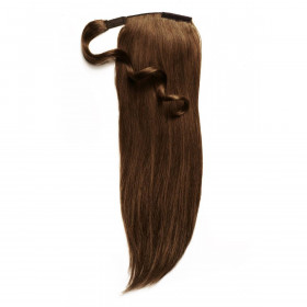 *4-30 Warm chestnut, velcro straight ponytail 55cm by ProExtend