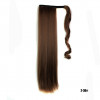 *2M30 Dark brown mix, velcro straight ponytail 55cm by ProExtend