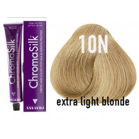 10N. Extra light blonde Pravana Chromasilk permanent dye +100ml 20vol developer