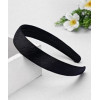 Wide Alice band with satin cover