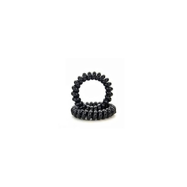 Black phone wire hair band, large extra hold. (Price per piece)