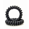 Black phone wire hair band, large extra hold. (Price per piece)