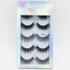 (5D-03) 5 pairs mix style box 3D High quality hand made strip lashes