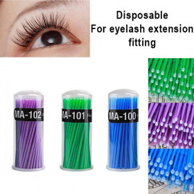 100 piece Swab separator tube for eyelash extensions