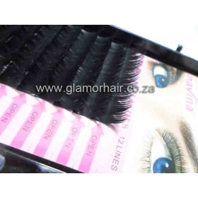 9mm Silk single lashes extensions