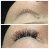 Feather flare multi length cluster eyelash extensions