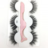 Style 302- 3 pairs+applicator 3D Mink multi layer strip lashes A15