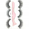 Style 303 - 3 pairs+applicator 3D Mink multi layer strip lashes