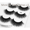 A05- 3 pack 3D Mink multi layer strip lashes
