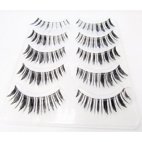 Style 007 Mink collection- 5 pairs strip lashes