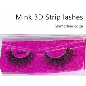 3D Mink multi layer strip lashes 1 pair 3D-M09