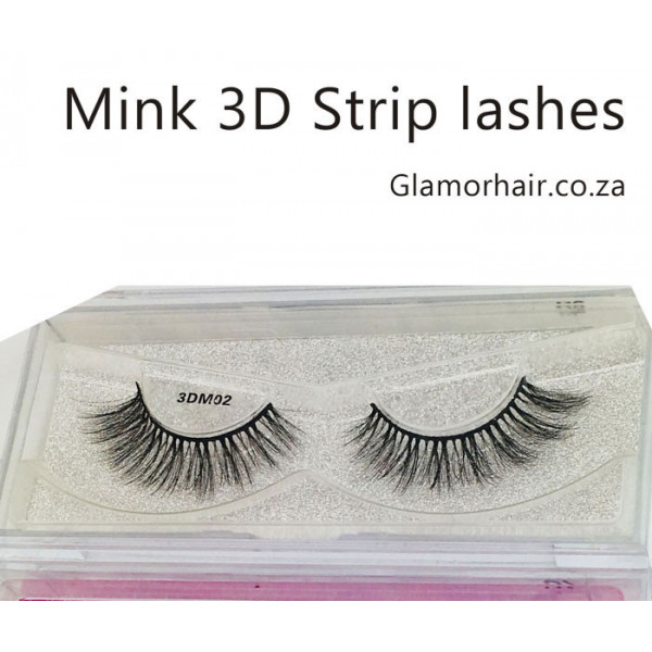 3D Mink multi layer strip lashes 3D-M02