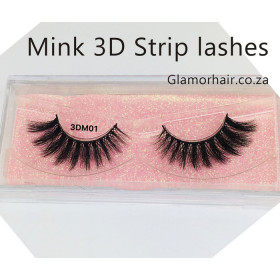 3D Mink multi layer strip lashes 3D-M01