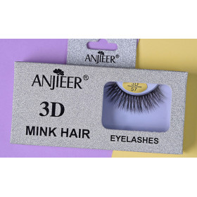 Anjieer 3D57 High quality hand made strip lashes - 1 pair