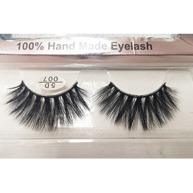 5D XL long length quality hand made strip lashes 007