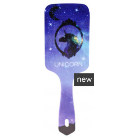 Unicorn padded brush: Purple
