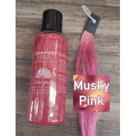 Musky pink Watercolor hair semi permanent dye 100ml