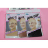 Chestnut brown. Stocking type wig cap, double pack