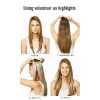 35cm Volumiser clip in Brazilian remy hair extensions - 2 layer