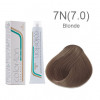 7N(7.0) Natural blonde Colorton professional (made in Italy) 100ml +100ml 20 vol developer