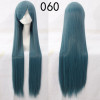 Deep Misty blue long fringe straight cosplay wig 100cm (PL-099-60)